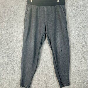 Nike Yoga Dri-FIT Pants Mens Medium Gray Athletic Joggers Stretch